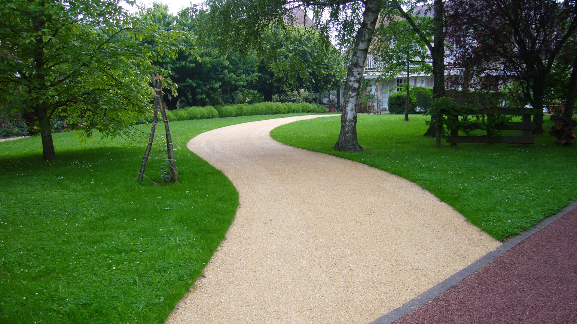 Aménagement de jardin Charlieu - allée, entrée