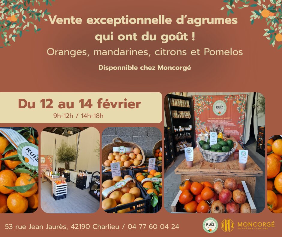 Ventes agrumes moncorgé paysagiste roanne charlieu paray
