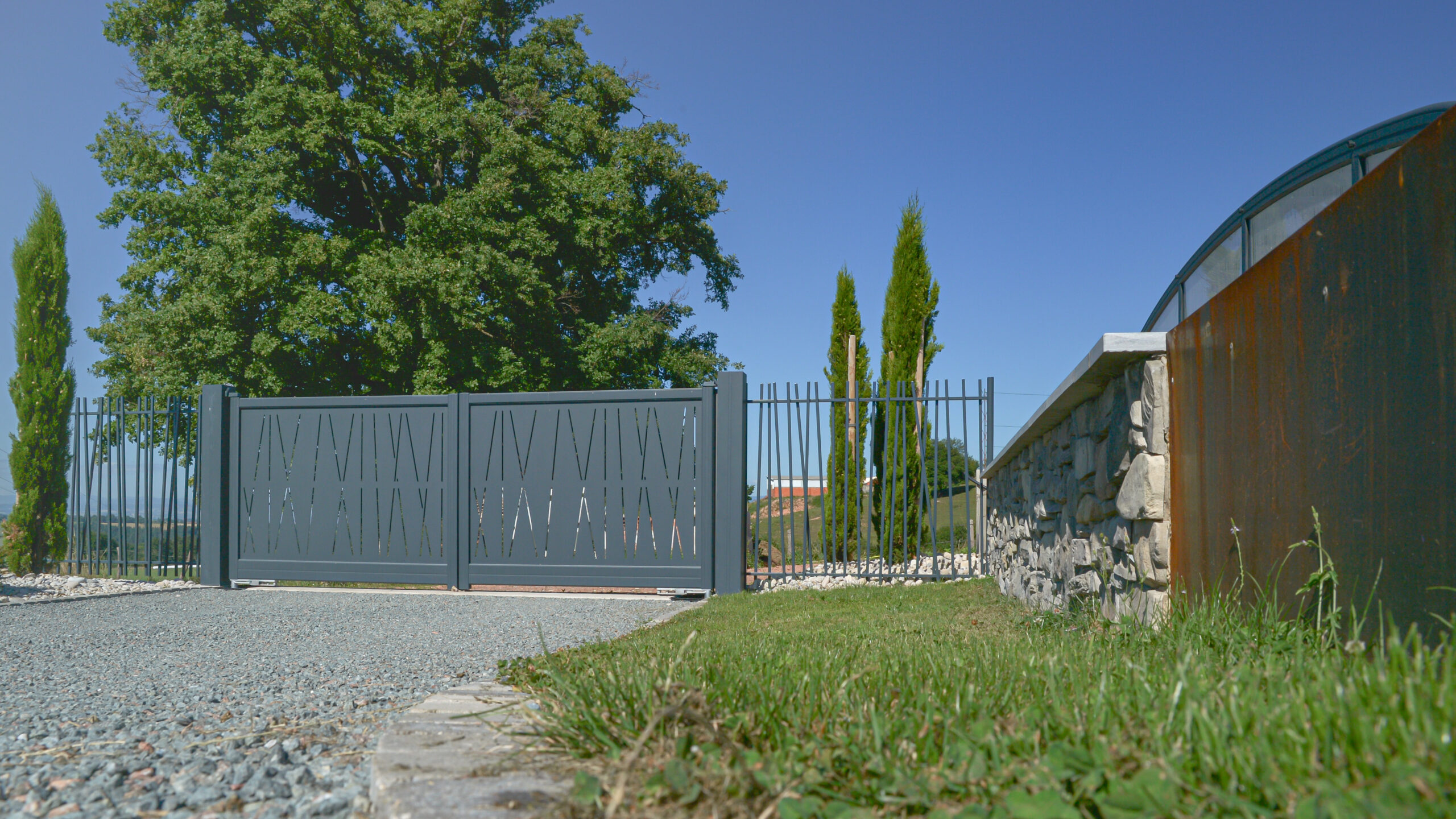 Création de jardin Roanne - Ferronnerie metallerie