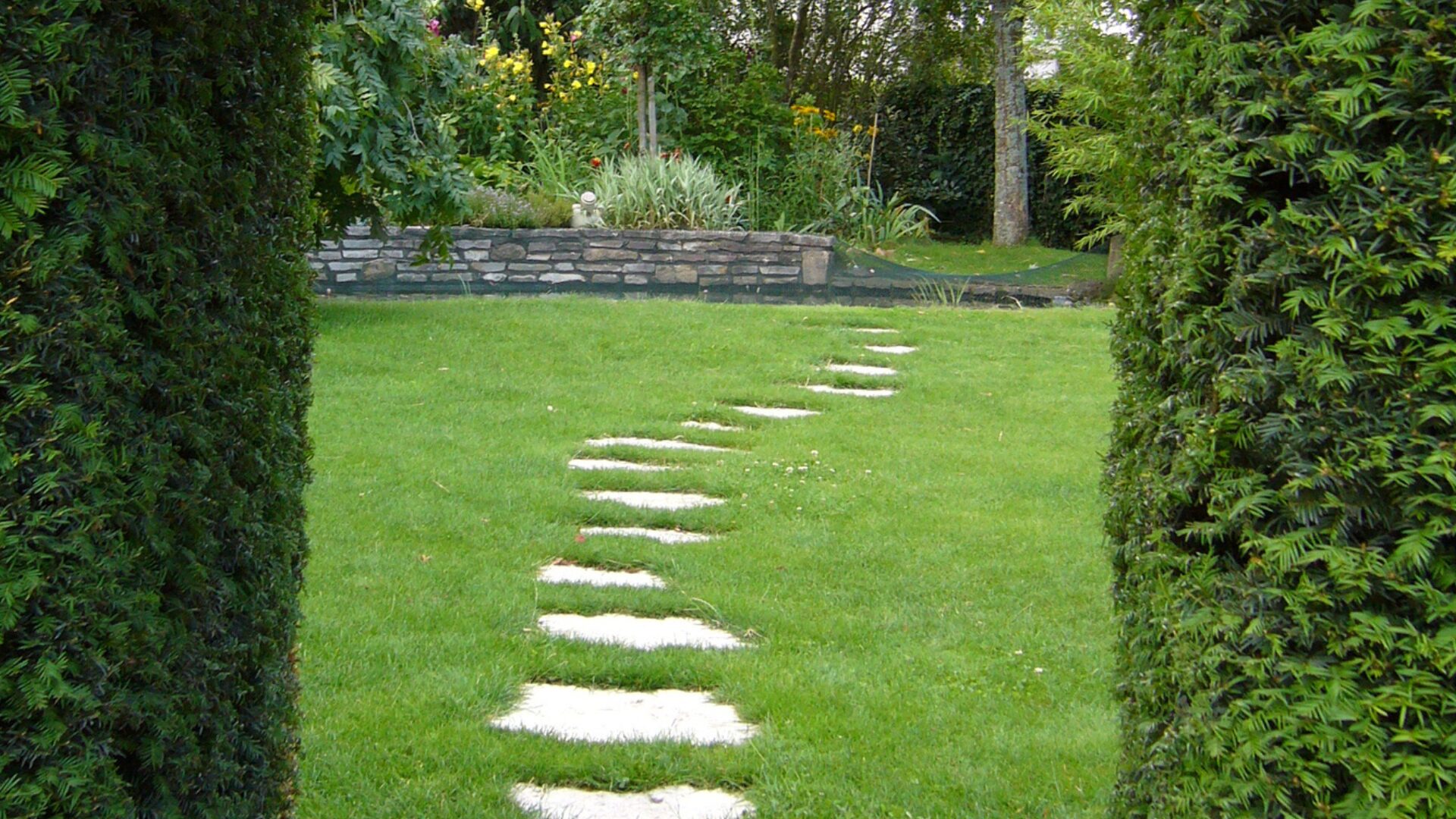 Aménagement de jardin Paray-le-Monial- création cours