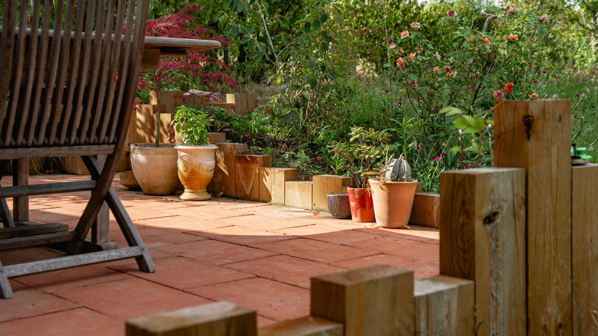 Aménagement de jardin Paray-le-Monial- terrasse sur mesure