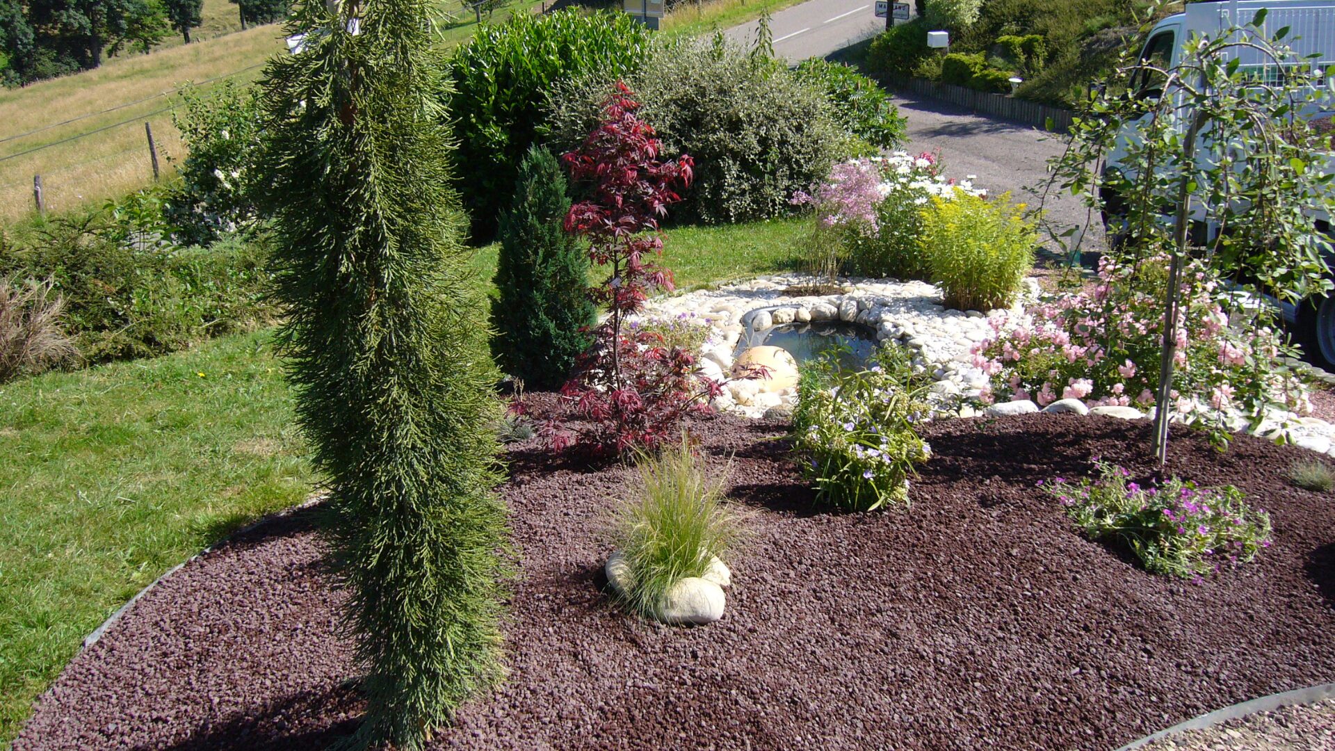 Amenagement vegétal Paray-le-Monial - plantation sur mesure