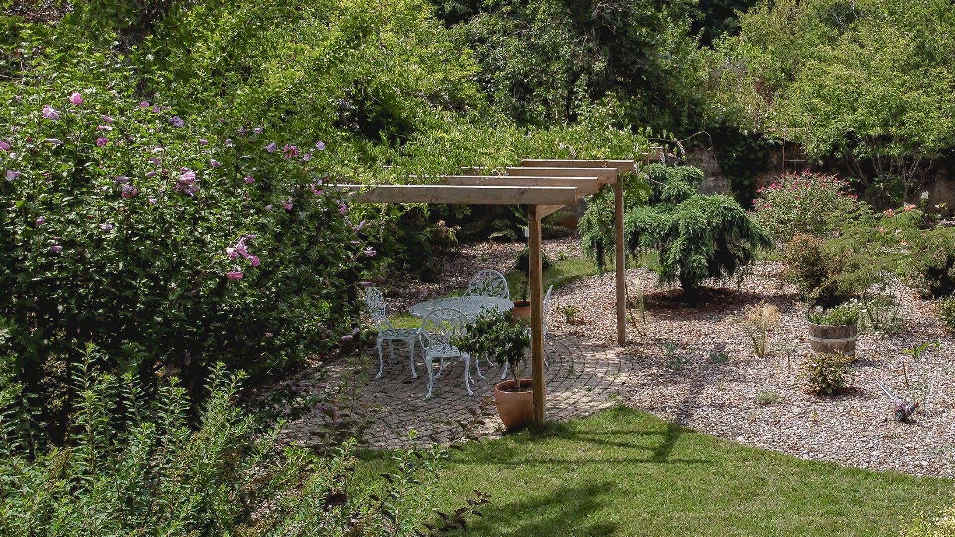 Installation & structure Roanne - pergola bois