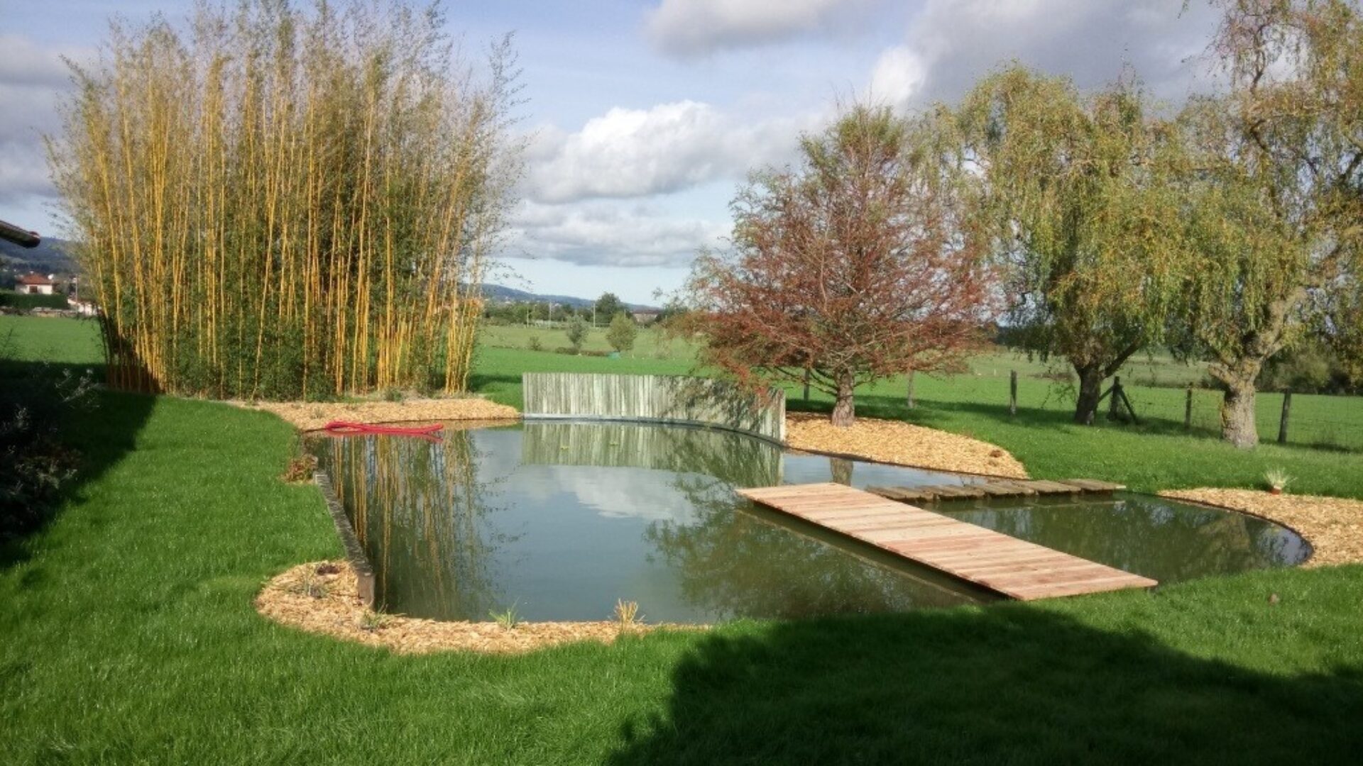 Zone aquatique Charlieu - Bassin d'agréments