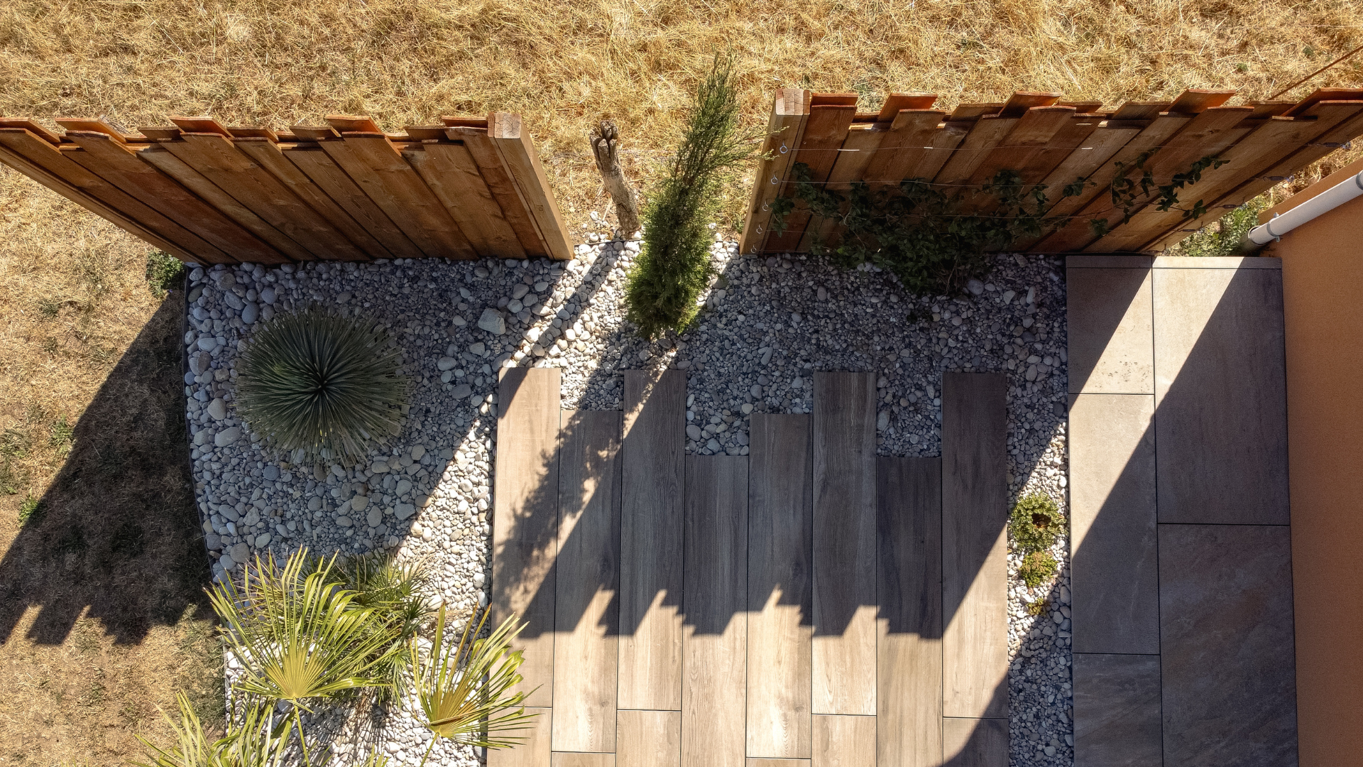 amenagement de jardin Roanne - brise vue nymphéa